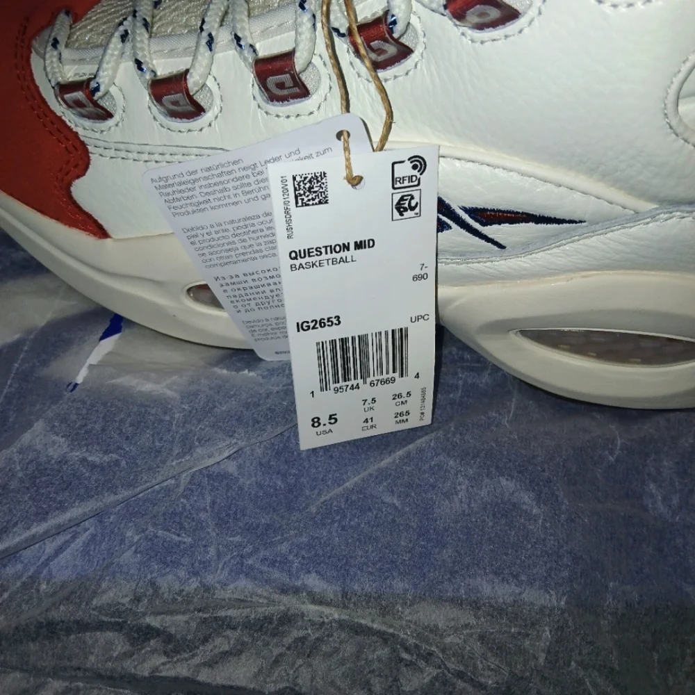 Allen Iverson Question Mid Mens - Picture 5 of 7
